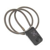 Maxbell Maxbell Electric Password Alarm Anti-Theft Security Lock Chain Bicycle Guard 80cm