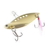 Maxbell 2Pcs Metal Fishing Lure Crankbaits Minnow Baits with Treble Hooks 14g - Aladdin Shoppers