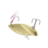 Maxbell 2Pcs Metal Fishing Lure Crankbaits Minnow Baits with Treble Hooks 14g - Aladdin Shoppers