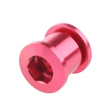 Maxbell Aluminum CNC Bike Double Chain Ring Crank Nuts Bicycle Bolt Screw Red - Aladdin Shoppers