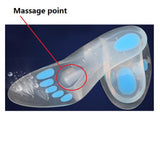 Maxbell Maxbell Gel Plantar Fasciitis Pad Shoes Insoles Insert Support Heel Pain Relief XL