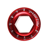 Maxbell 1X M15 Spline Axis Screw Bottom Bracket Crankset Aluminium Alloy Screw Red - Aladdin Shoppers