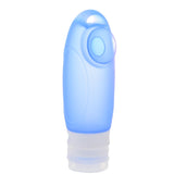 Maxbell Maxbell Travel Sucker Silicone Bottle Container for Shampoo Shower Gel Lotion Blue