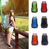 Maxbell 60L Waterproof Outdoor Backpack Sport Hiking Travel Rucksack Bag Blue - Aladdin Shoppers