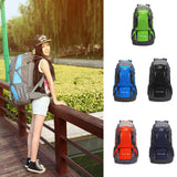 Maxbell 60L Waterproof Outdoor Backpack Sport Hiking Travel Rucksack Bag Blue - Aladdin Shoppers