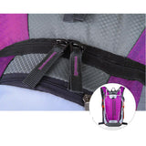 Maxbell Maxbell Hydration Pack Purple Bladder Bag Cycling Bicycle Bike Hiking Backpack