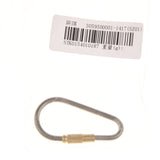 Maxbell Maxbell Outdoor Titanium Alloy Screw Locking Carabiner Hook Keychain Camping Buckle