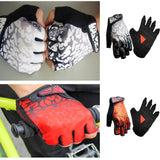 Maxbell Maxbell Sports Racing Cycling MTB Bicycle Unisex Gel Half Finger Gloves L Red