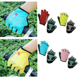 Maxbell Outdoor MTB Bike Bicycle Riding Cycling Reflective Half Finger Gloves Red XL - Aladdin Shoppers