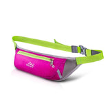Maxbell Waterproof Nylon Waist Bag Outdoore Running Climbing Sports Belt Rose Red - Aladdin Shoppers