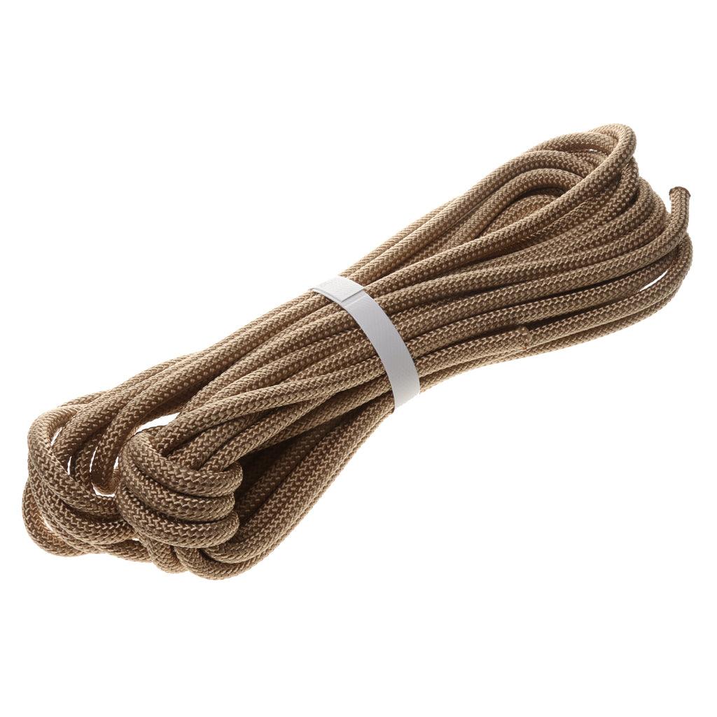 Maxbell Maxbell Climbing Safety Sling Rappelling Rope Auxiliary Cord 10m Khaki