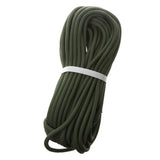 Climbing Safety Sling Rappelling Rope Auxiliary Cord 30m Army Green