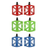 Maxbell Maxbell Bicycle Pedals 9/16" Cycling Mountain Bike Ball Bearing Flat-Platform Blue