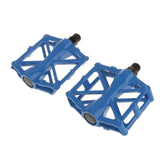 Maxbell Maxbell Bicycle Pedals 9/16" Cycling Mountain Bike Ball Bearing Flat-Platform Blue
