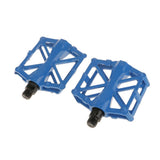 Maxbell Maxbell Bicycle Pedals 9/16" Cycling Mountain Bike Ball Bearing Flat-Platform Blue