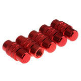 Maxbell 5x Cycling MTB Bicycle Alluminum Alloy Presta Valve Cap Dust Cover Red - Aladdin Shoppers