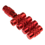 Maxbell 5x Cycling MTB Bicycle Alluminum Alloy Presta Valve Cap Dust Cover Red - Aladdin Shoppers