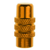 Maxbell Maxbell 5x Cycling MTB Bicycle Alluminum Alloy Presta Valve Cap Dust Cover Gold
