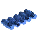 Maxbell 5x Cycling MTB Bicycle Alluminum Alloy Presta Valve Cap Dust Cover Blue - Aladdin Shoppers