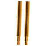 Maxbell Maxbell 2pcs Cycling Bike Bicycle Presta Valve Extensions Extender 60mm Gold