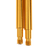 Maxbell Maxbell 2pcs Cycling Bike Bicycle Presta Valve Extensions Extender 60mm Gold