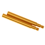 Maxbell Maxbell 2pcs Cycling Bike Bicycle Presta Valve Extensions Extender 60mm Gold