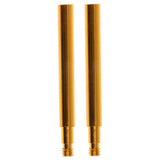 Maxbell Maxbell 2pcs Cycling Bike Bicycle Presta Valve Extensions Extender 60mm Gold