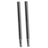 Maxbell Maxbell 2pcs Cycling Bike Bicycle Presta Valve Extensions Extender 60mm Silver