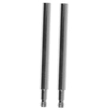 Maxbell Maxbell 2pcs Cycling Bike Bicycle Presta Valve Extensions Extender 60mm Silver
