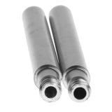 Maxbell Maxbell 2pcs Cycling Bike Bicycle Presta Valve Extensions Extender 60mm Silver