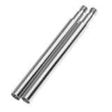 Maxbell Maxbell 2pcs Cycling Bike Bicycle Presta Valve Extensions Extender 60mm Silver