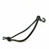 Maxbell Maxbell 10pcs Black Nylon Webbing Strap Belts Storage Clip Buckles with Elastic Rope