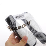 Maxbell Maxbell Mountain Bike Bicycle Handlebar Soft Rubber Bar Grips Cover Black + White