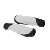 Maxbell Mountain Bike Bicycle Handlebar Soft Rubber Bar Grips Cover Black + White - Aladdin Shoppers