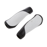 Maxbell Mountain Bike Bicycle Handlebar Soft Rubber Bar Grips Cover Black + White - Aladdin Shoppers