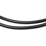 Maxbell Maxbell 5ft 5.5mm Straight Bodyboard Surfboard Leash & Bicep Wrist Cuff - Black