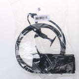 Maxbell Maxbell 5ft 5.5mm Straight Bodyboard Surfboard Leash & Bicep Wrist Cuff - Black