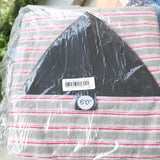 Maxbell 6ft Surfboard Shortboard Striped Terry Cloth Sock Surf Board Cover Red Gray - Aladdin Shoppers