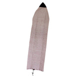 Maxbell Maxbell 7ft Surfboard Shortboard Striped Terry Cloth Sock Surf Board Cover Red Gray