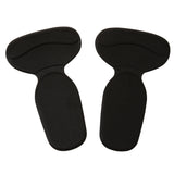 Maxbell Maxbell Durable T-shape Heel Cushion High Heel Shoes Insole Pads Black