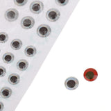Maxbell Maxbell 183Pcs Mixed Size 3/4/5/6mm Fishing Lure Eyes for Fly Tying Jigs Craft Dolls