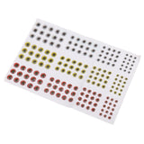 Maxbell Maxbell 183Pcs Mixed Size 3/4/5/6mm Fishing Lure Eyes for Fly Tying Jigs Craft Dolls