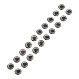 Maxbell 20pcs Waterproof 4D Fishing Lure Eyes For Fly Tying Jigs Craft Dolls 6mm - Aladdin Shoppers