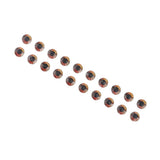 Maxbell 20pcs Waterproof 4D Fishing Lure Eyes For Fly Tying Jigs Craft Dolls 7mm - Aladdin Shoppers