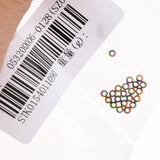 Maxbell Maxbell 25 Tungsten Slotted Fly Tying Head Beads Nymph Head Ball Beads 2mm Colorful