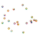 Maxbell Maxbell 25 Tungsten Slotted Fly Tying Head Beads Nymph Head Ball Beads 2mm Colorful