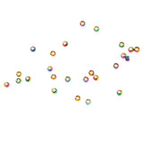 Maxbell Maxbell 25 Tungsten Slotted Fly Tying Head Beads Nymph Head Ball Beads 2mm Colorful