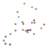 Maxbell 25 Tungsten Slotted Fly Tying Head Bead Nymph Head Ball Beads 3.8mm Colorful - Aladdin Shoppers