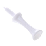 Maxbell Maxbell 100 Pcs/Pack Professional 50mm 1.97" Plastic Castle Golf Tees White