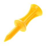 Maxbell Maxbell 100 Pcs/Pack Professional 42mm 1.65" Plastic Castle Golf Tees Yellow